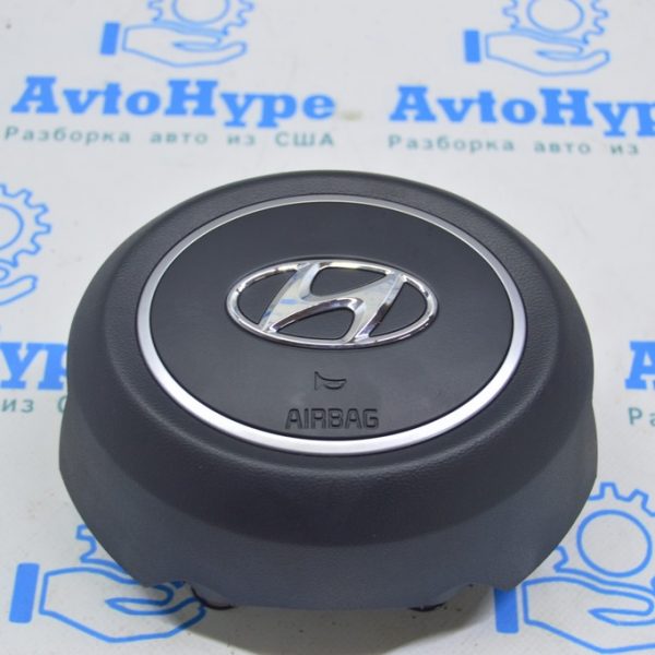 Подушка безопасности airbag в руль водительская Hyundai Tucson 22- черн (01) 80100N9000NNB