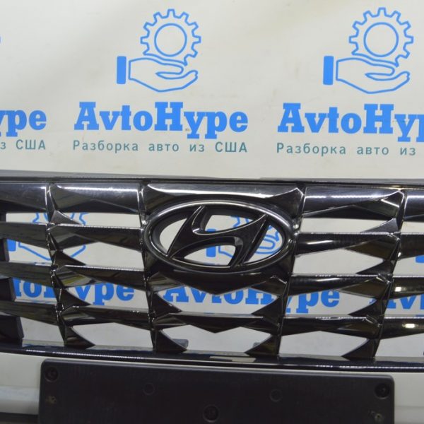 Решетка радиатора grill с эмблемой Hyundai Tucson 22- (01) 86350CZ110