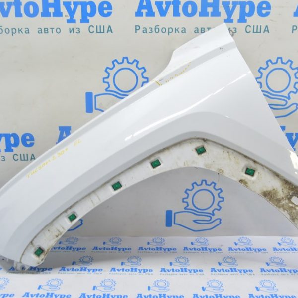 Крыло переднее левое Hyundai Tucson 22- (01) белое, царапины 66311N9000