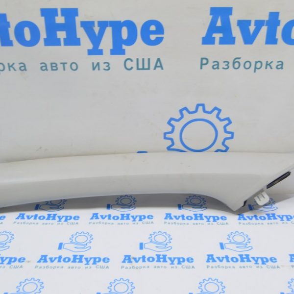 Накладка передней стойки левая Hyundai Tucson 22- серая 85820N7000MMH