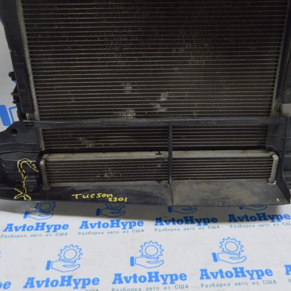 Воздуховод радиатора нижний Hyundai Tucson 22- 1.6T HEV, PHEV (01) треснут 29150CZ000