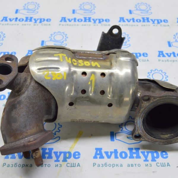 Коллектор выпускной катализатором Hyundai Tucson 22- 1.6T HEV, PHEV (01) 285002MDD0