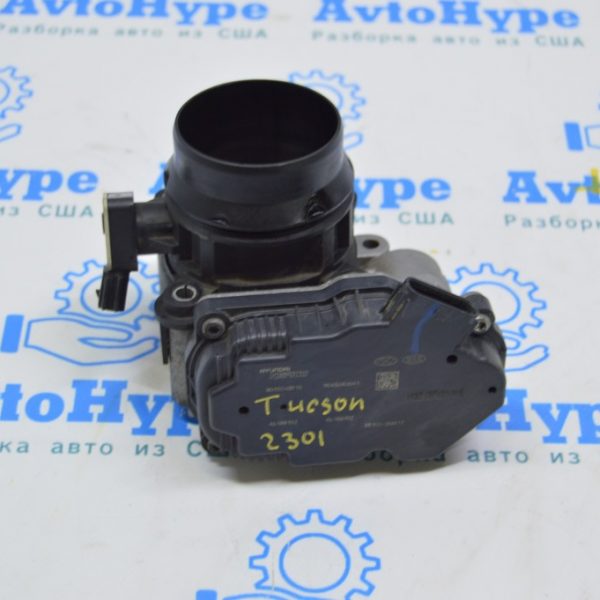 Воздуховод Hyundai Tucson 22- 1.6T HEV/PHEV на дроссель, с датчиком 393002M500 351102M400