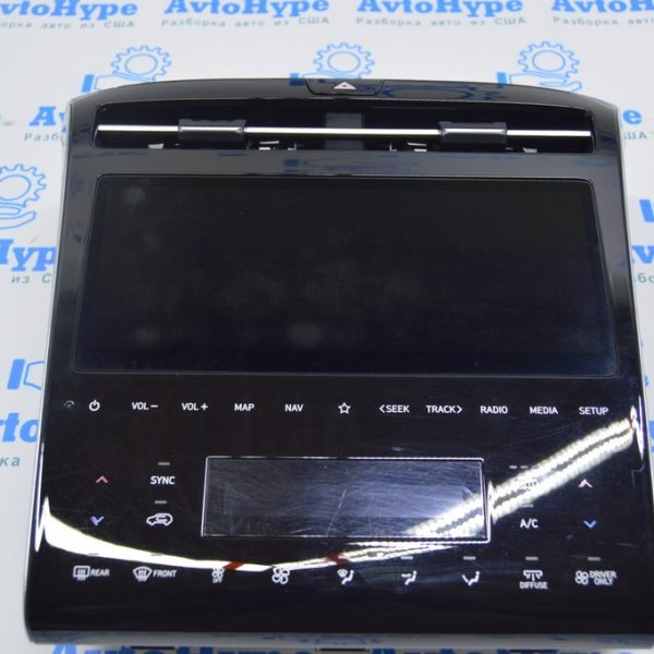 Дефлектор воздуховода передней панели центр Hyundai Tucson 22- черн прав руль 97410N7000NNB