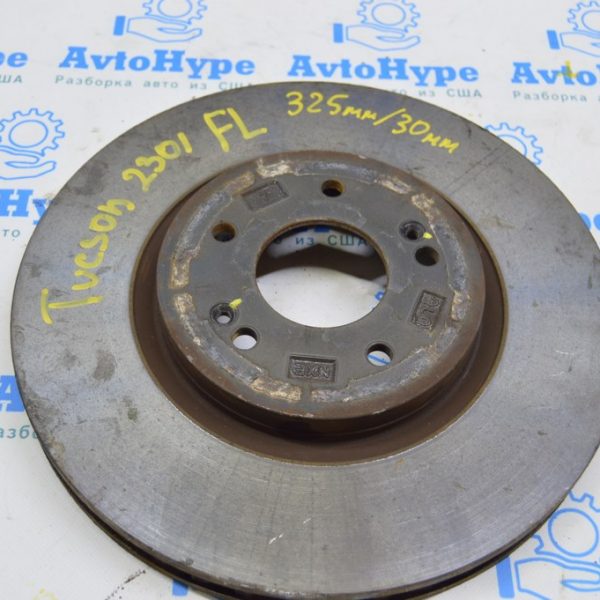 Диск тормозной перед лев Hyundai Tucson 22- 325/30мм 51712N7100
