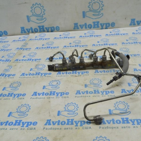 Топливная рейка Range Rover Velar L560 17- 2.0d с датчиком (01) G4D3-9D280-BA LR082273