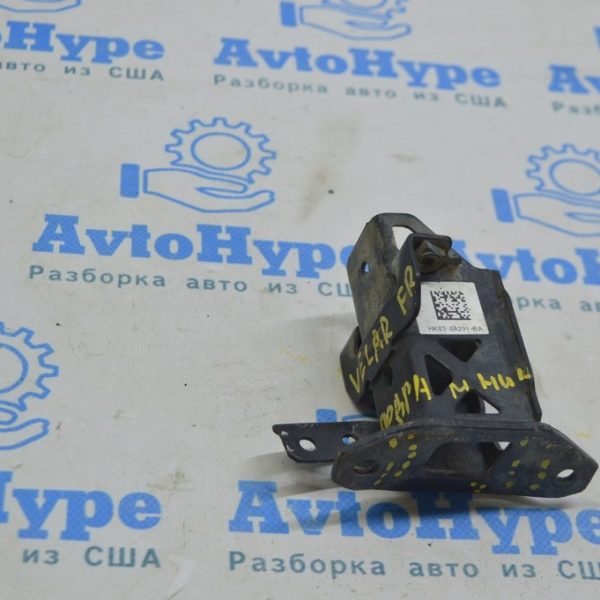 Кронштейн крепления радиатора низ правое Range Rover Velar L560 17- (01) примято HK83-8A291-BA LR093552