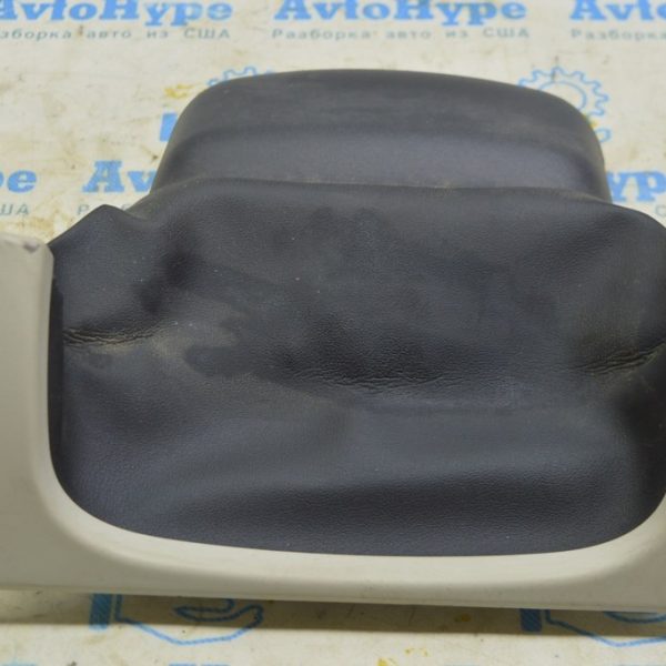 Накладка рулевой колонки верхняя Range Rover Velar L560 17- черная с беж GX73-3F902-AC