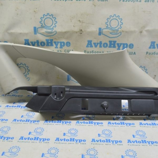 Накладка задней стойки правая Range Rover Velar L560 17- черн+серая, 3 части LR090736