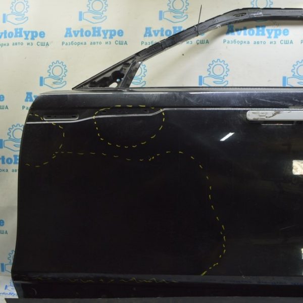 Дверь голая передняя левая Range Rover Velar L560 17- черная, деланная (01) LR091718