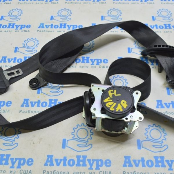 Водительский ремень безопасности Range Rover Velar L560 17- черн LR092512