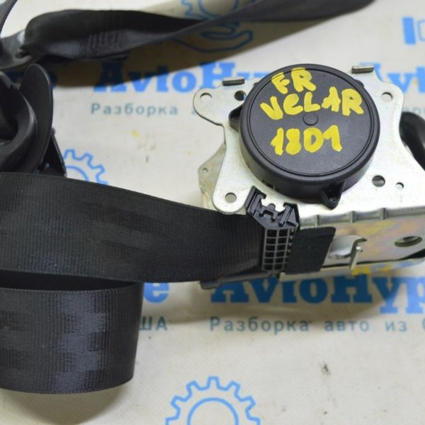 Пассажирский ремень безопасности Range Rover Velar L560 17- черн LR092511