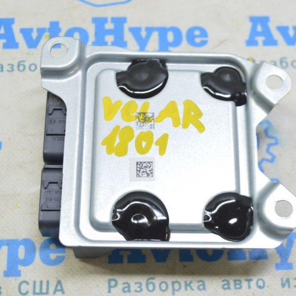 Модуль srs airbag компьютер подушек безопасности Range Rover Velar L560 17- (01) стрельнувший J8A2-14D374-AE