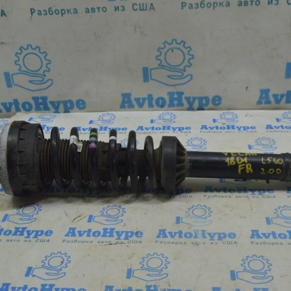 Стойка амортизатора в сборе перед прав Range Rover Velar L560 17- (01) j8a2-18b037-cb