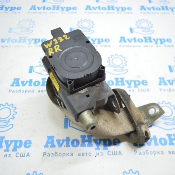 Ремень безопасности зад прав Mercedes W222 14-22 (01) деф.порезан ремент 34112713c