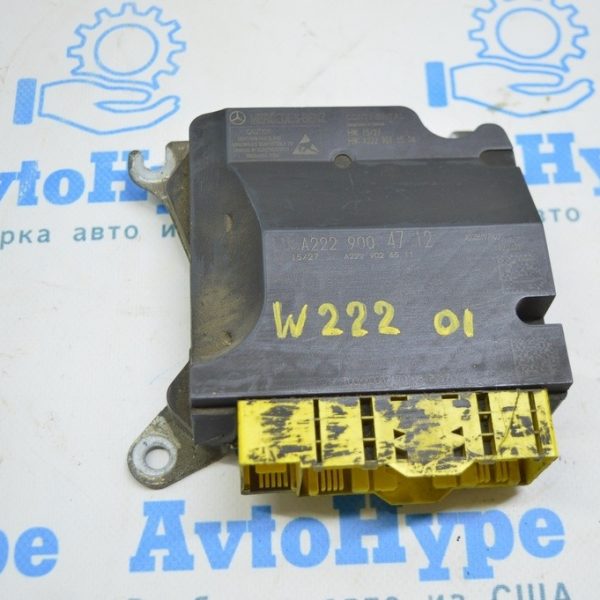 Модуль srs airbag компьютер подушек безопасности Mercedes W222 14-22 (01) A2229004712