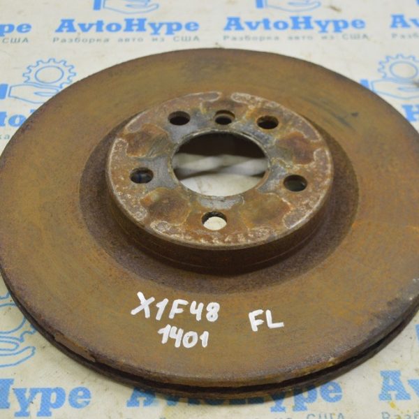 Диск тормозной передний левый BMW X1 F48 16-22 330мм ржавый (01) 34116865713