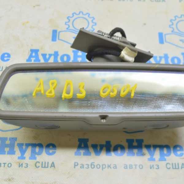 Зеркало внутрисалонное Audi A8 D3 03-09 серое, автозатемнение 4E1857511B EC3