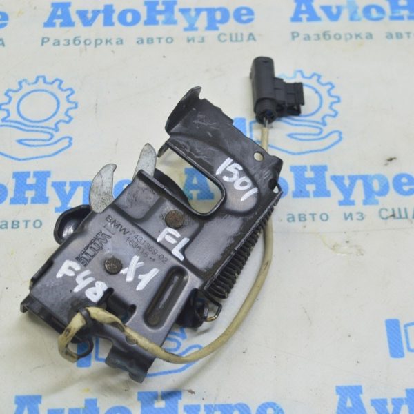 Замок капота левый BMW X1 F48 16-22 с датчиком 51237431369
