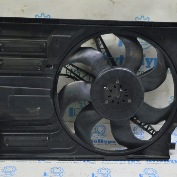 Диффузор кожух радиатора в сборе BMW X1 F48 16-22 B46 850W 17427617611