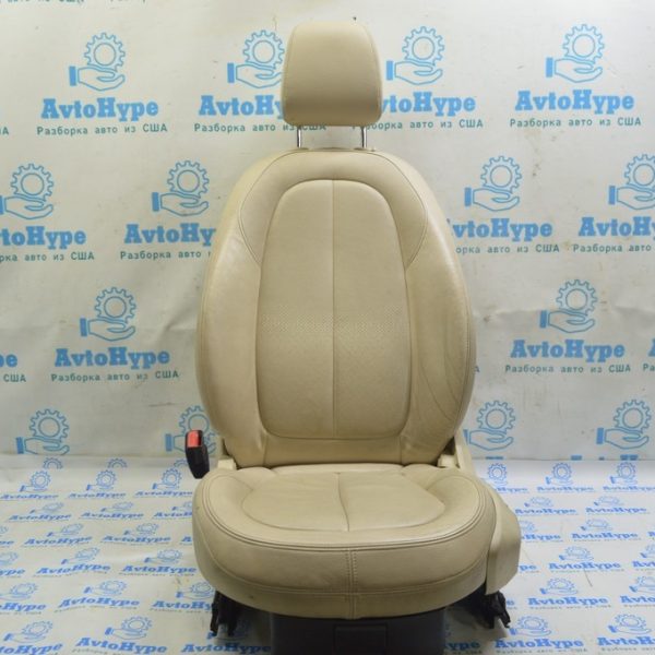 Водительское сидение BMW X1 F48 16-19 без airbag,электро,подогрев,память,кожа беж,потерто (01) 52107358301