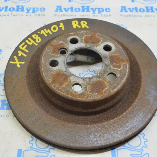 Диск тормозной задний правый BMW X1 F48 16-22 300мм (01) ржавый 34216799369
