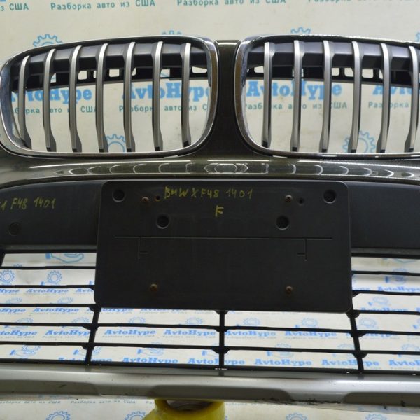 Площадка переднего бампера под номер BMW X1 F48 16-19 51137354813