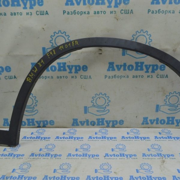 Накладка арки крыла передняя правая BMW X1 F48 16-22 структура (01) 51777332338