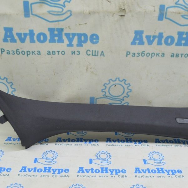 Накладка передней стойки правая BMW X1 F48 16-22 черная 51-43-7-407-862