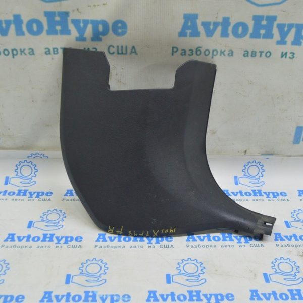 Накладка передней стойки нижняя правая BMW X1 F48 16-22 черная 51437492606