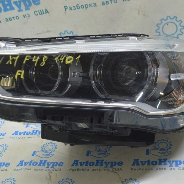 Фара передняя левая в сборе BMW X1 F48 16-19 LED (01) 63 11 7428739