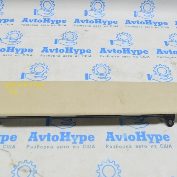 Накладка передней панели нижняя пространства ног пассажира BMW X1 F48 16-22 задняя, беж 51459348820