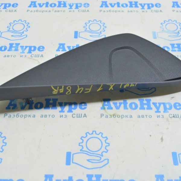 Накладка передней панели боковая правая BMW X1 F48 16-22 черн 51459305907