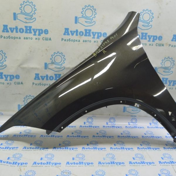 Крыло переднее левое BMW X1 F48 16-22 оливковый C07 (01) 41007427299