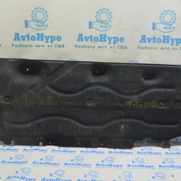 Защита днища левая BMW X1 F48 16-22 надрыв (01) 51757290803