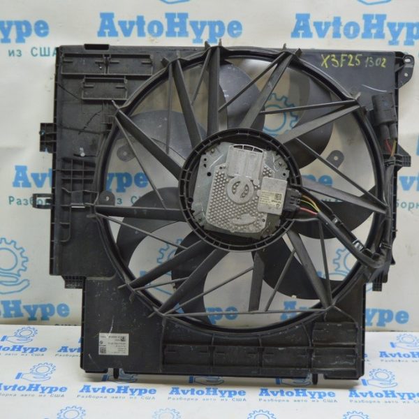 Диффузор кожух радиатора в сборе BMW X3 F25 11-17 (02) 17-42-7-601-176