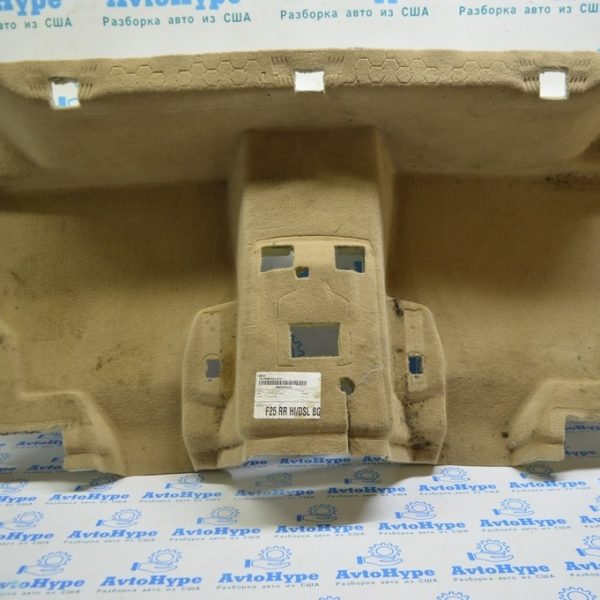 Покрытие пола BMW X3 F25 11-17 зад беж (02) под химчистку