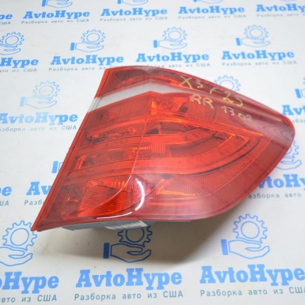 Фонарь внешний (крыло) правый BMW X3 F25 11-17 (02) деффекты внутри по кромке (отклеивается) 63-21-7-220-240