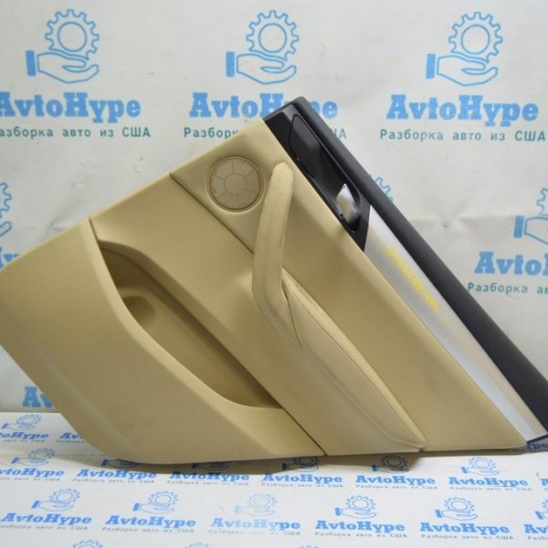 Обшивка двери (карточка) зад прав BMW X3 F25 11-17 (02) беж 51-42-7-279-922