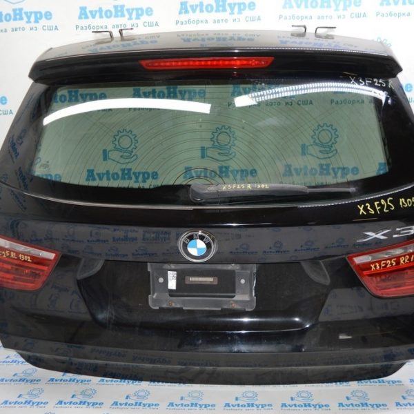 Дверь багажника со стеклом BMW X3 F25 11-17 (02) черный цвет 41-00-7-275-066