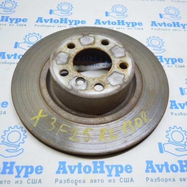 Диск тормозной зад лев BMW X3 F25 11-17 (02) 34-20-6-886-482