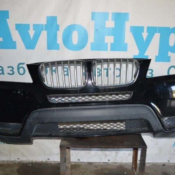 Бампер передний в сборе BMW X3 F25 11-14 дорест с птф ,решетками,проводкой,датч температуры 51-11-7-261-188