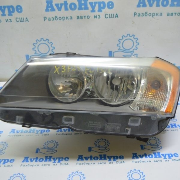 Фара передняя левая BMW X3 F25 11-14 дорест галоген (02) 63-11-7-222-025