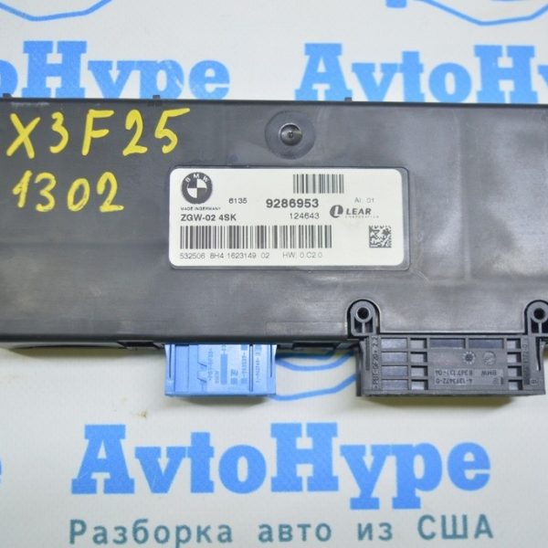 Central Gateway Module Control Unit ZGW-02 BMW X3 F25 11-17 (02) 9286953 61359299594
