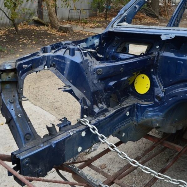 Кронштейн крыло-фара правый BMW X3 G01 18- (01) синий 41357475796