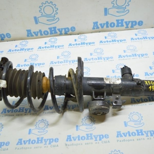 Стойка амортизатора в сборе передняя левая BMW X3 G01 18- электро (01) на запчасти 37106887933