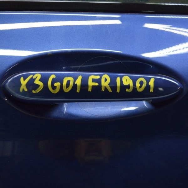 Ручка двери внешняя передняя правая BMW X3 G01 18-21 keyless (01) цвет phytonic-blau metallic 51218492018