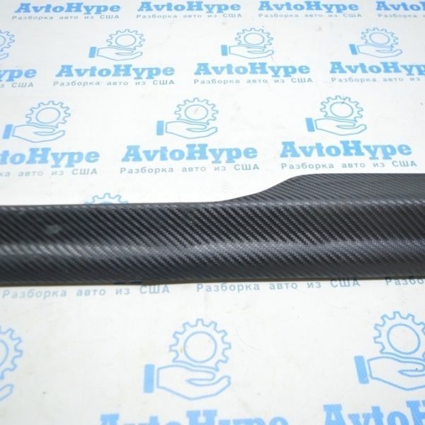 Накладка порога внутренняя передняя правая BMW X3 G01 18-21 черная 51437446638