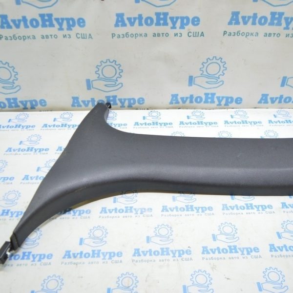 Накладка центральной стойки нижняя левая BMW X3 G01 18-21 черная 51437446733