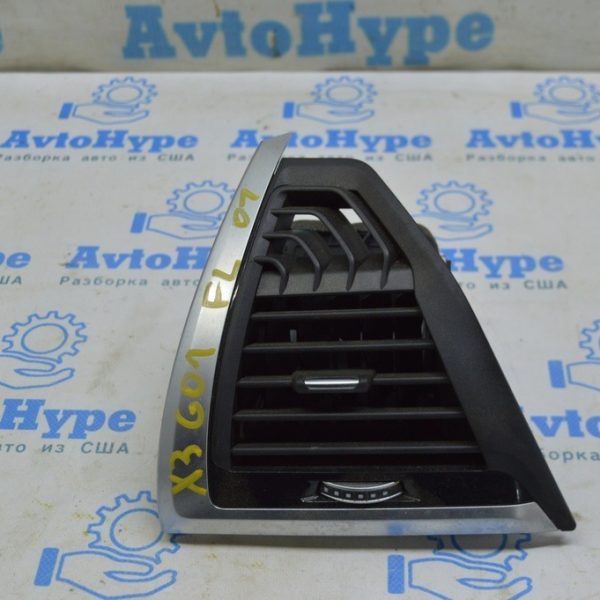 Воздуховод торпеды левый с накладкой BMW X3 G01 18-21 черн 64229363439